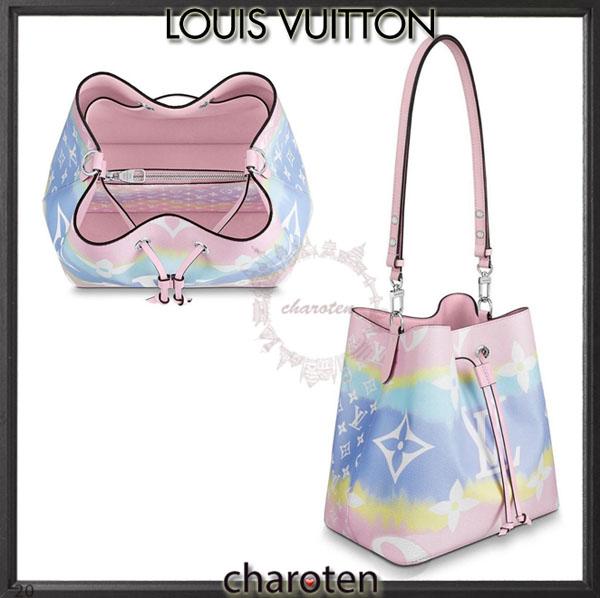 20年春夏新作LOUIS VUITTON ルイヴィトン ネオノエ 偽物 LV エスカル ESCALE M45126